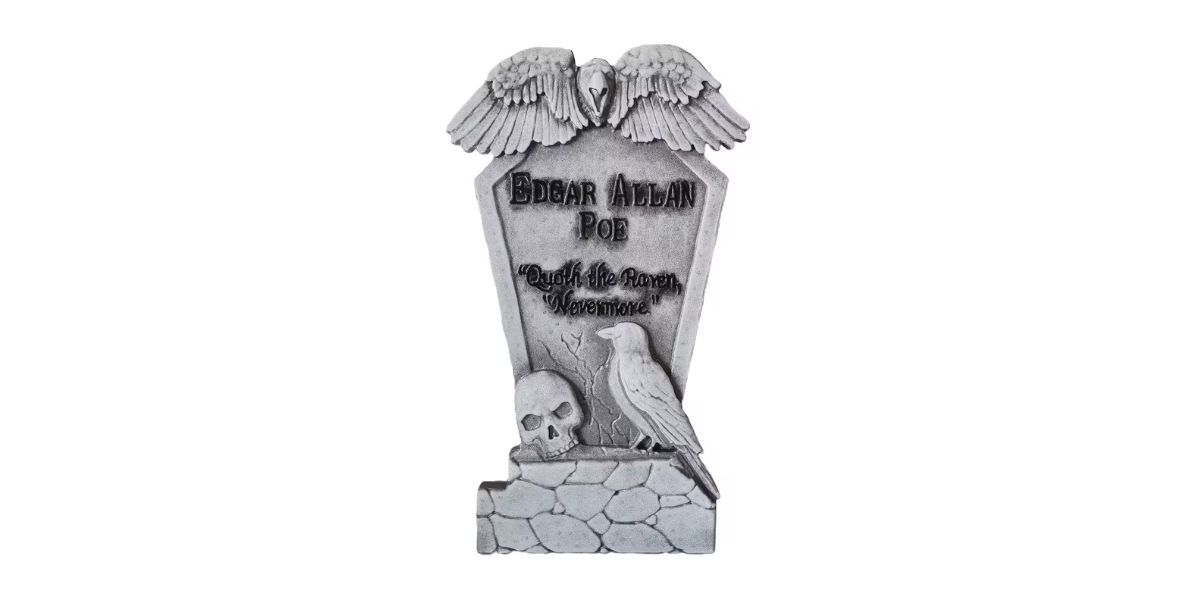 Gray Edgar Allan Poe Tombstone