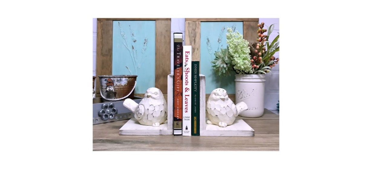 robinseggvintageNC Bird Figurines Set of Bookends