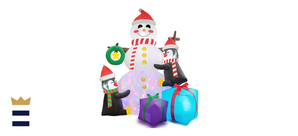 Rocinha Snowman with Penguins