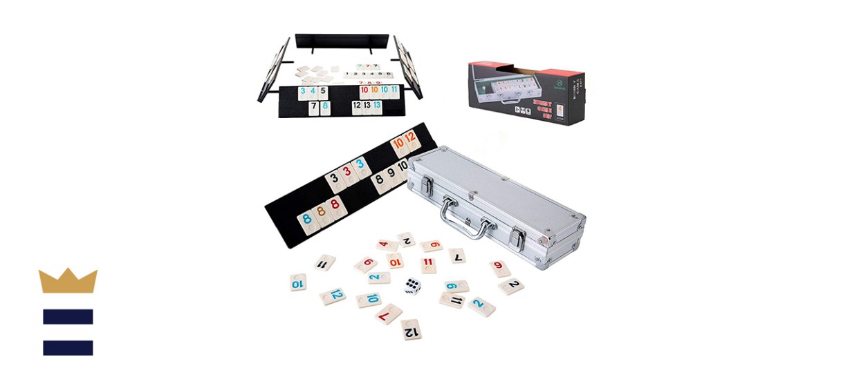 Homwom 106 Tiles Rummy Game