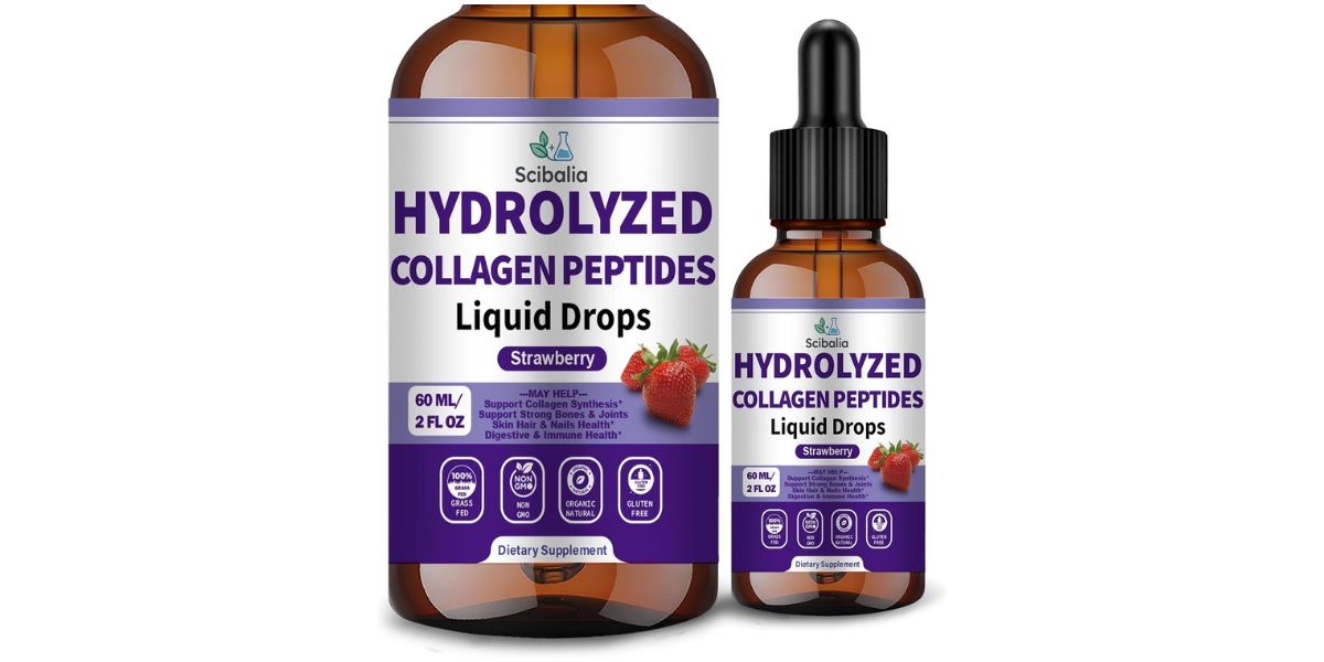 Scibalia Multi Collagen Peptides Liquid Drop