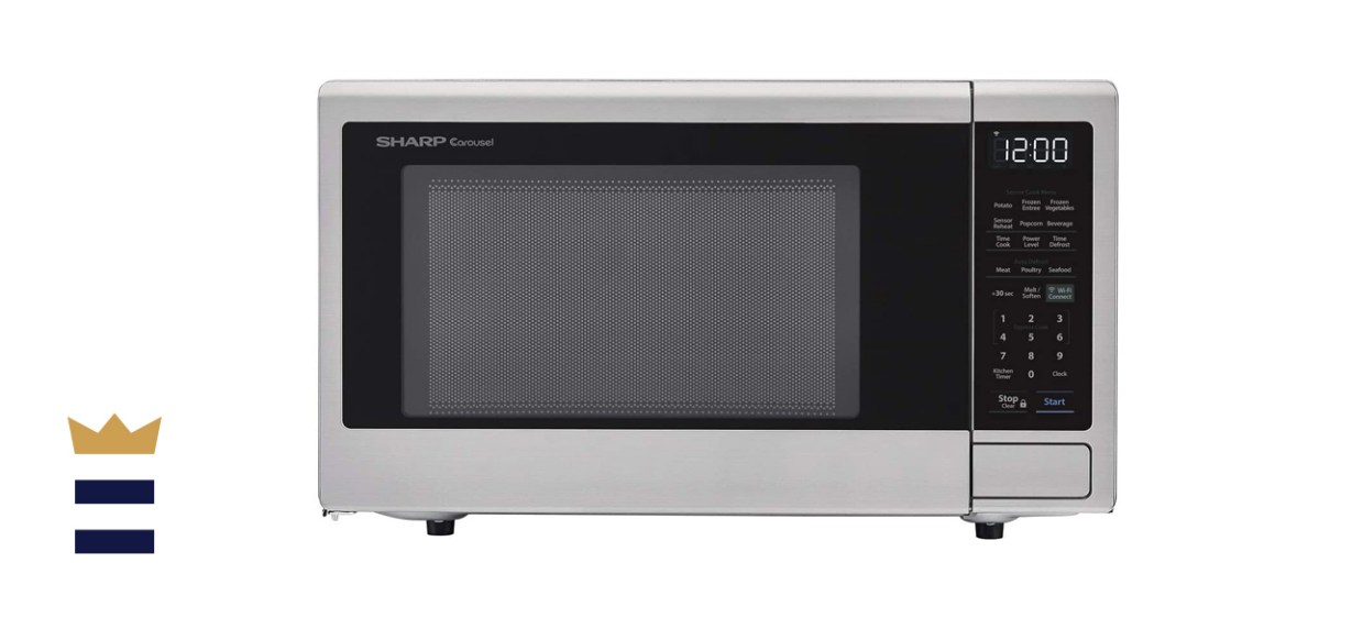 Sharp ZSMC1449FS 1.4 Cubic Foot Smart Countertop Microwave Oven