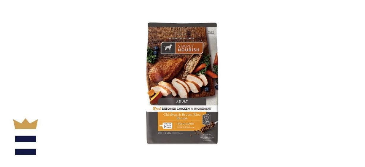 Simply Nourish® Adult Dry Dog Food - Natural, Chicken &amp; Brown Rice