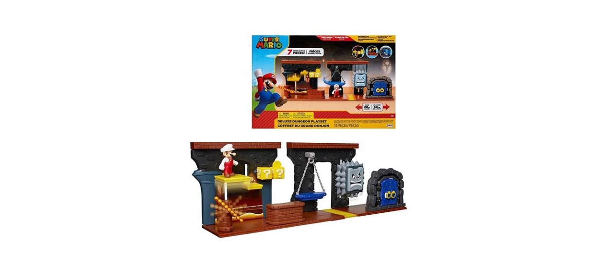Super Mario Dungeon Deluxe Playset