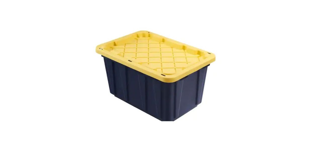 HDX 27-Gallon Tough Storage Tote HDX 27-Gallon Tough Storage Tote