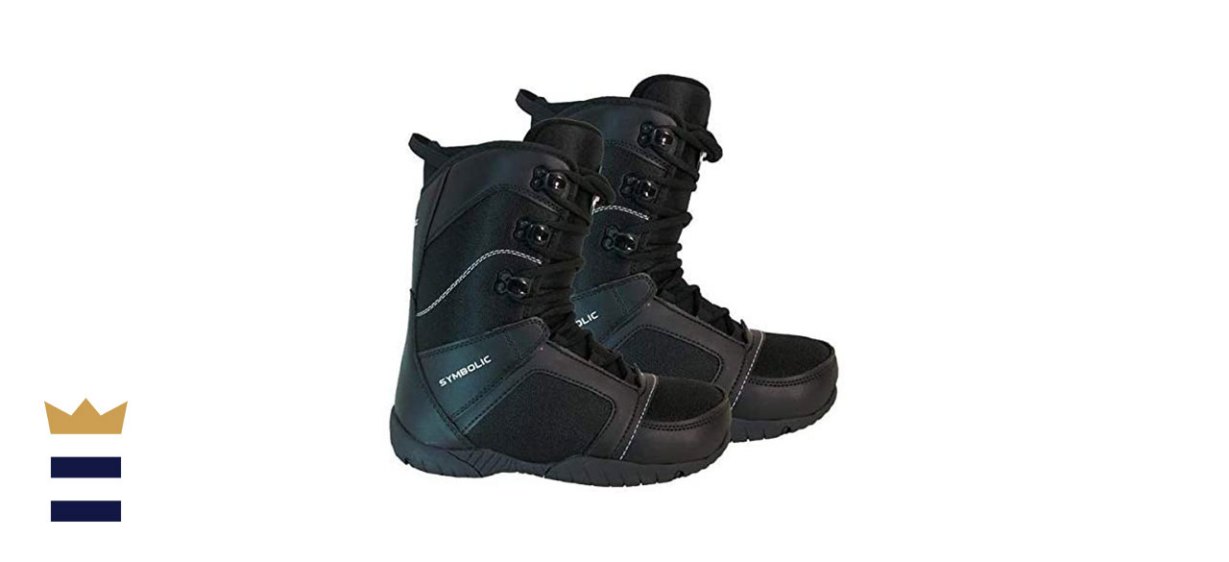 Symbolic Ultra-Light Black Snowboard Boots