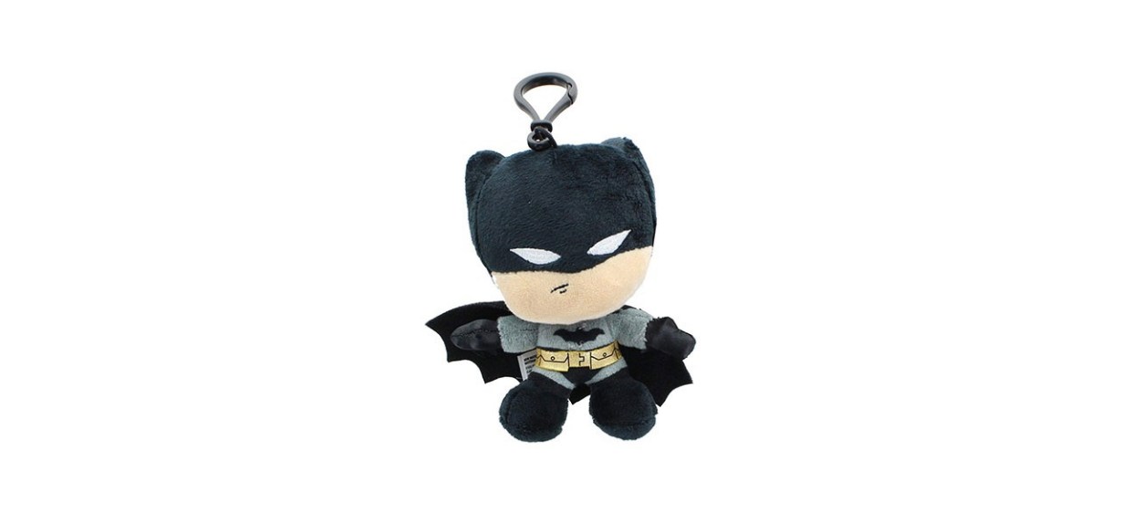 Toynk DC Comics Heroez Clipz Batman Collectible Mini Plush