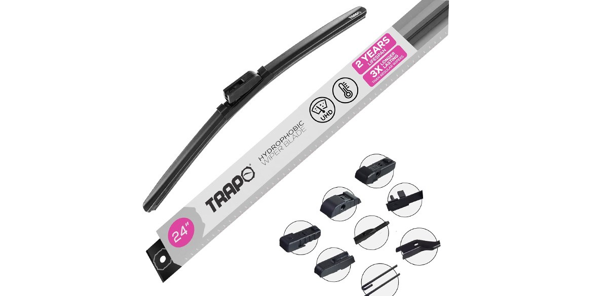 Trapo 24 Inch Silicone Windshield Wiper