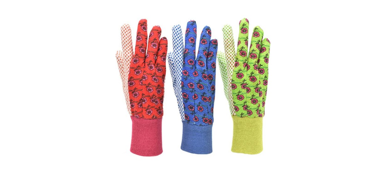 G&amp;F Soft Jersey Garden Gloves