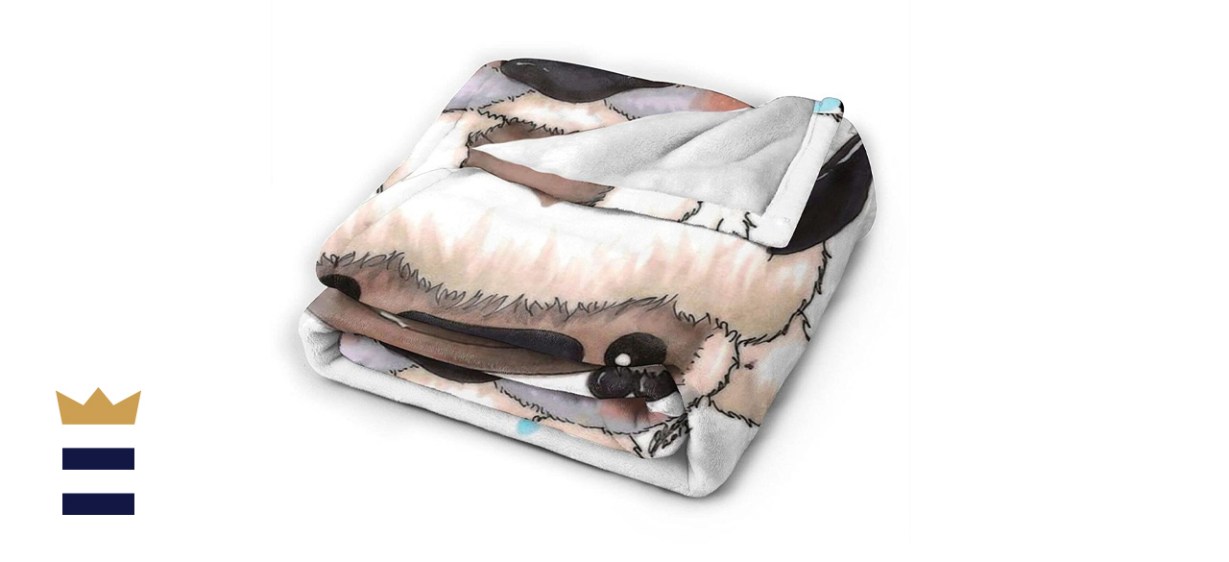 VPINSOU Appa Velvet Fleece Throw Blanket