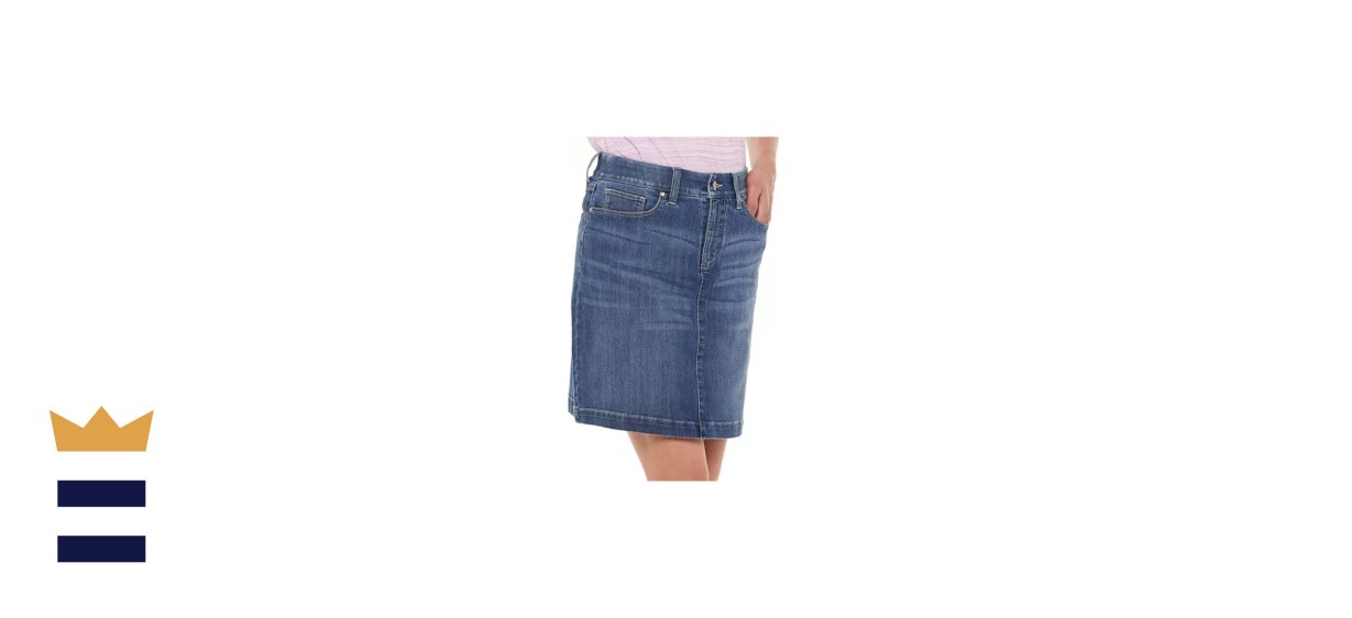 Women's Croft &amp; Barrow® Classic Denim Skort