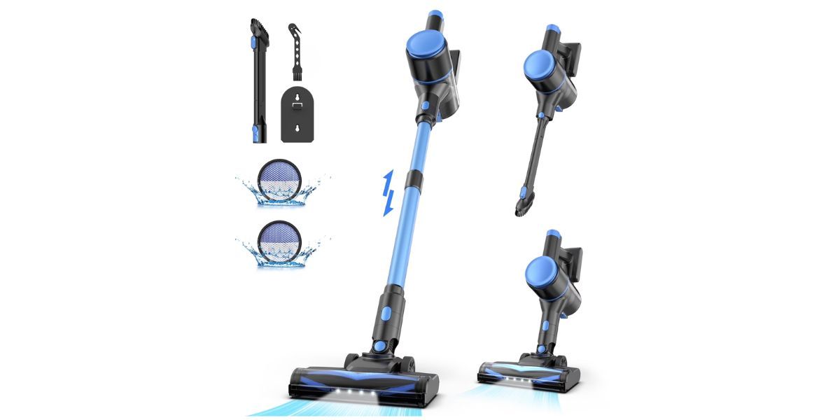 YOMA Cordless Stick Vacuum Cleaner 