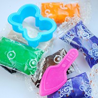 Polymer clay in packages