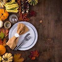 Thanksgiving plates