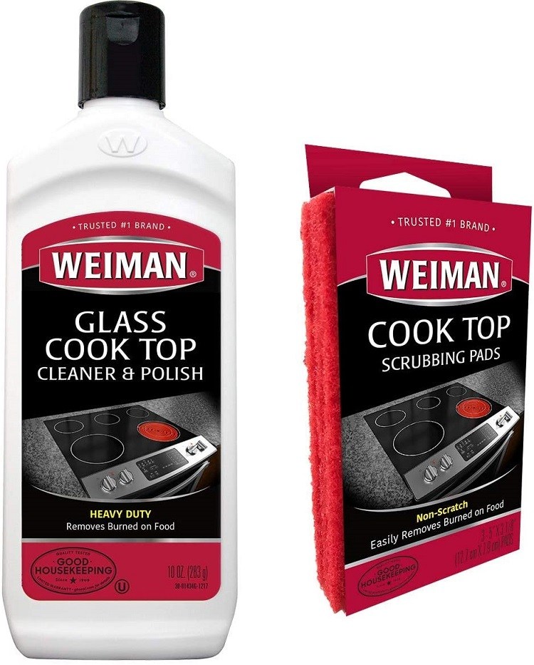 weiman cooktop cleaner and polish 10 ounce 2 pack