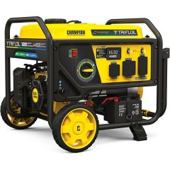 Champion Power Equipment 4000-Watt Electric Start Tri Fuel RV Ready Portable Generator with CO Shield