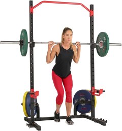 Sunny Health & Fitness Power Zone Squat Rack