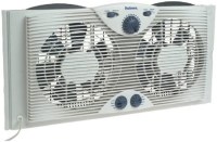 Holmes Twin Window Fan with Thermostat