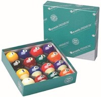 Aramith 2-1/4" Regulation Size Premium Billiard/Pool Balls, Complete 16-Ball Set