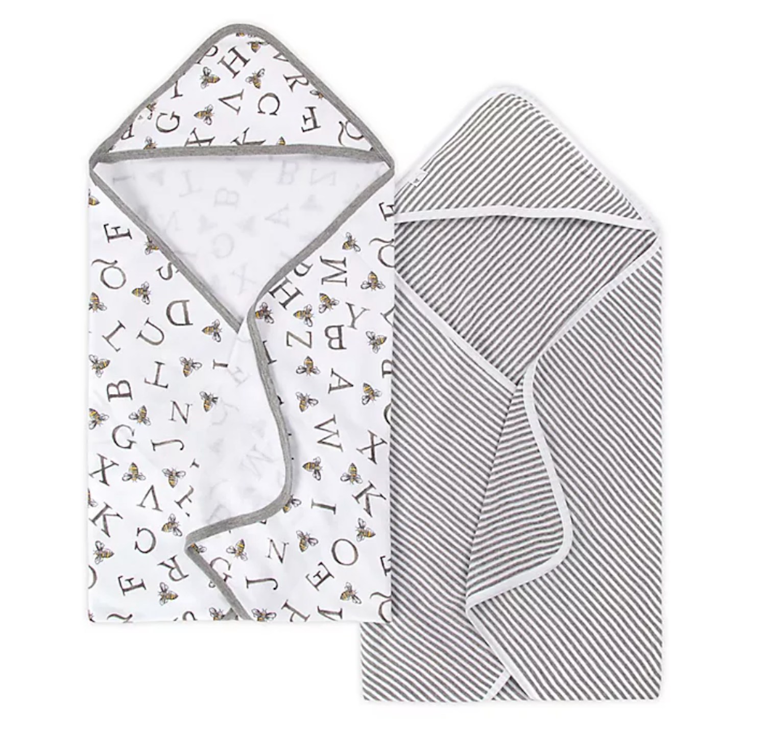 Burt's Bees Baby 2-Pack Organic Cotton Hooded Towels