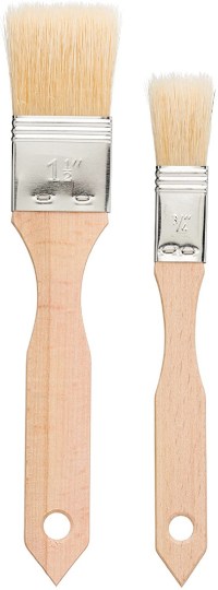 REDECKER Pastry Brushes Set with Untreated Beechwood Handles