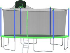 Tatub Trampoline with Enclosure