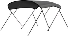 Leader Accessories 3-Bow Bimini Top Boat Cover