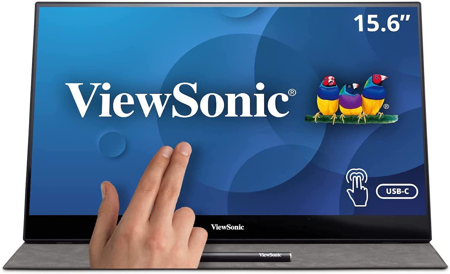 ViewSonic 15.6 Inch 1080p Portable Monitor with IPS Touchscreen