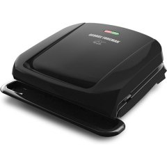 George Foreman 4-Serving Removable Plate Electric Grill and Panini Press