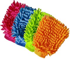 Aeroway Chenille Microfiber Wash Mitt 4-Pack