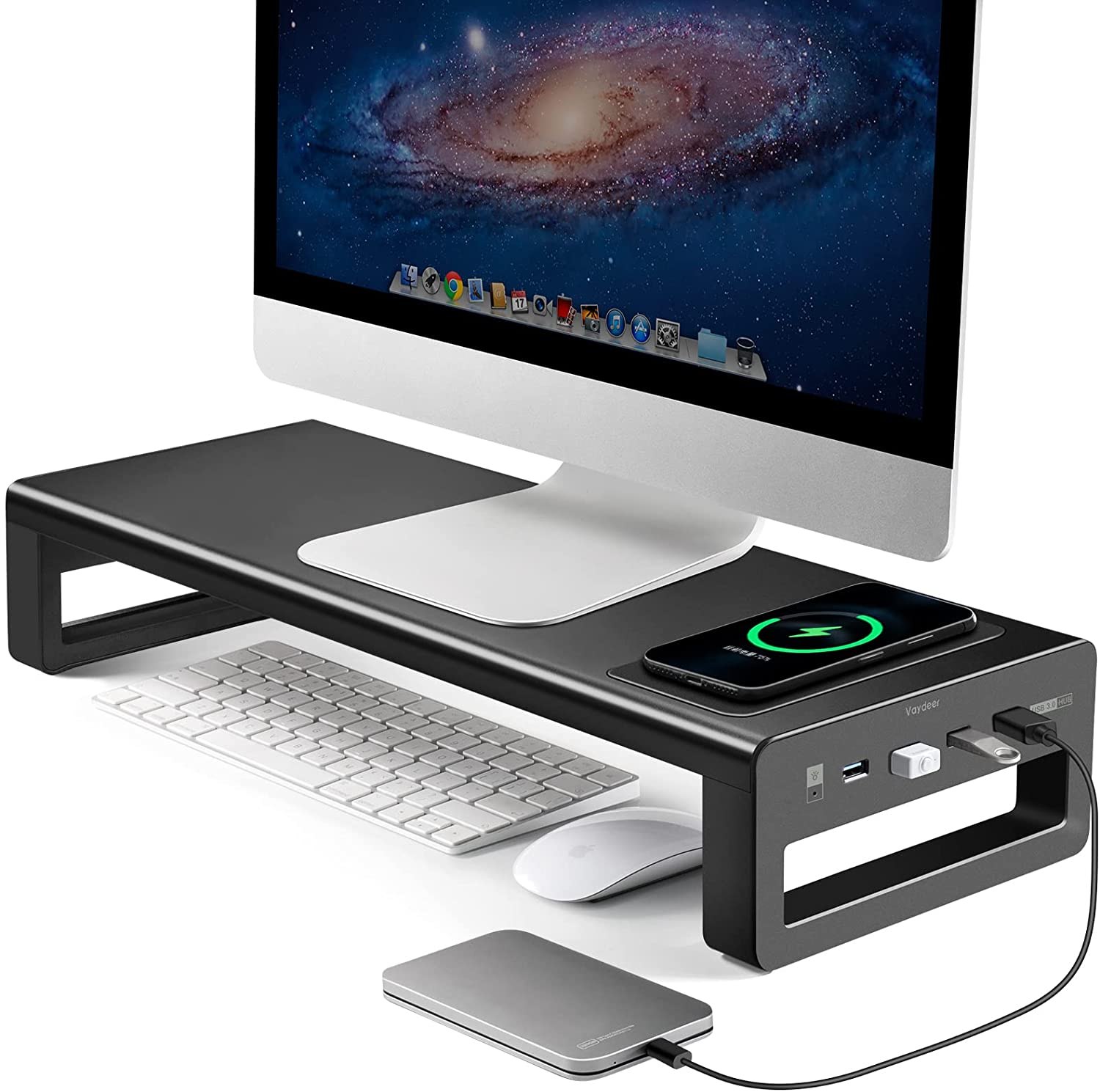 Vaydeer Wireless Charging Monitor Stand