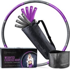 UNPARALLELED Weighted Fitness Hoop Bundle with On Demand Workout Program