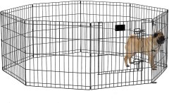 MidWest Homes for Pets Foldable Metal Exercise Pen