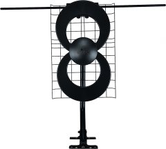 AntennasDirect ClearStream 2V Antenna with Mount - 60 Mile Range