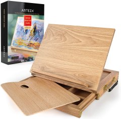 Arteza 13.4" x 10.3" x 2" Portable Beechwood Easel