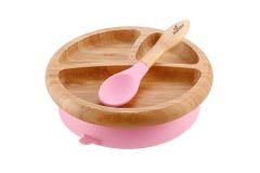 Avanchy Bamboo Baby Plate