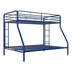 DHP Twin-Over-Full Bunk Bed w/ ladder, 78" x 57" 61.5"