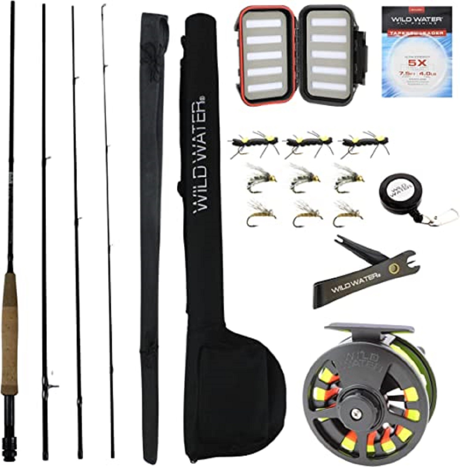 Wild Water Standard Fly Fishing Combo Starter Kit
