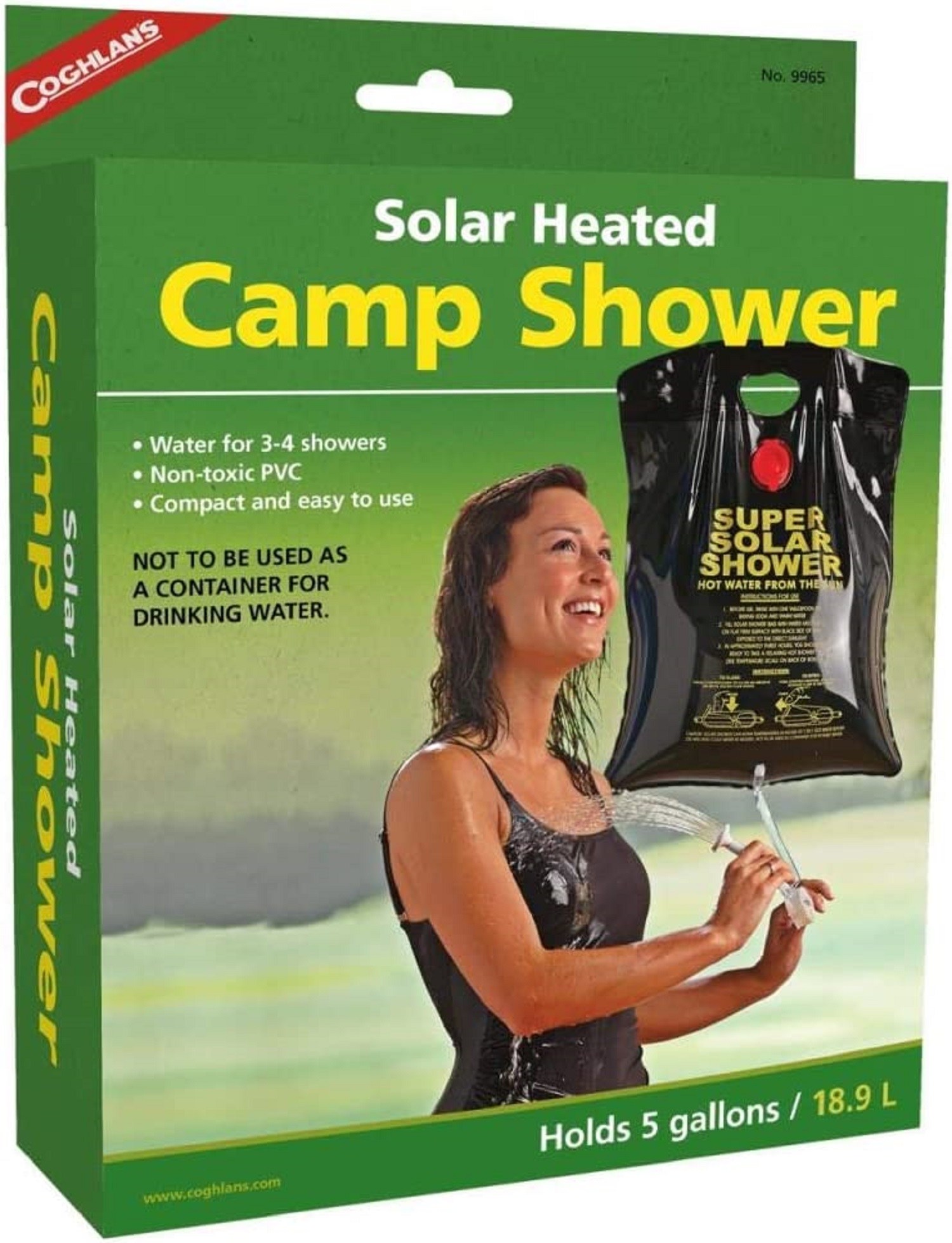 Coghlan&#039;s Solar Heated Camp Shower