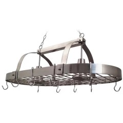 Prep & Savour Acuna 2-Light Kitchen Hanging Pot Rack