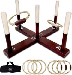 SWOOC Rustic Ring Toss Outdoor Game