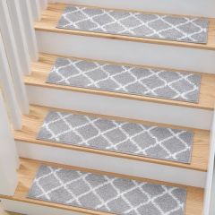 MBIGM 8" x 30" Carpet Stair Treads for Wooden Steps