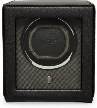 Wolf Cub Single Watch Winder with Glass Cover
