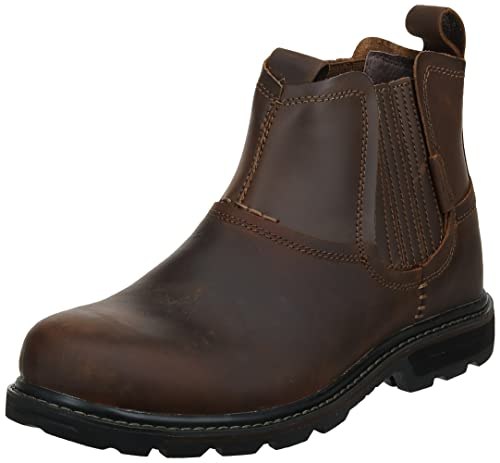 skechers men's segment melego leather chukka waterproof boot