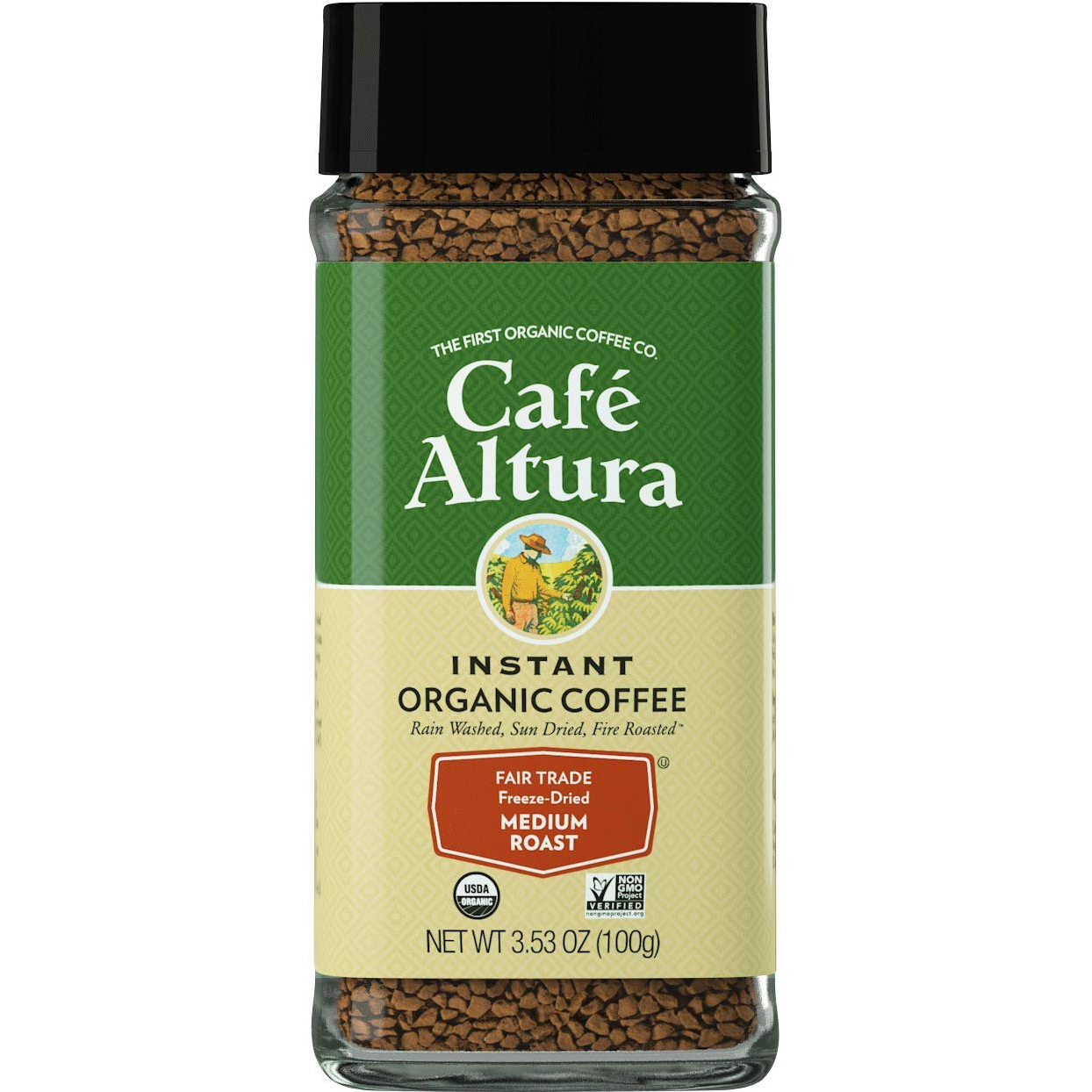 Cafe Altura Freeze Dried Instant Organic Coffee