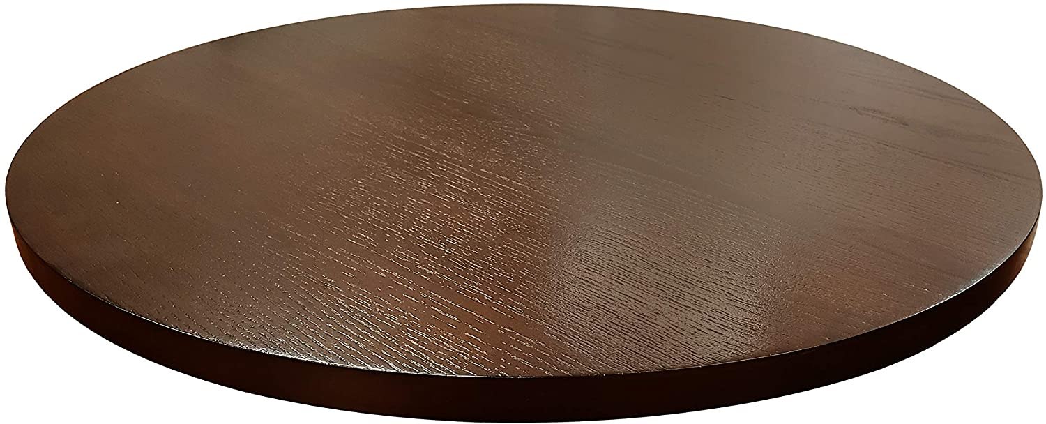 Crown Mark 21" Round Espresso Lazy Susan