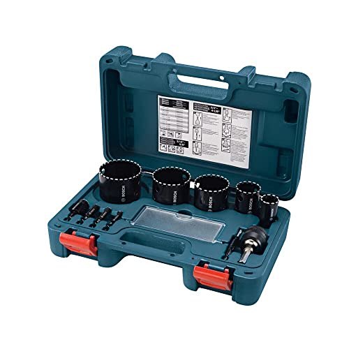 Bosch 11-Piece Diamond Hole Saw Set