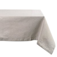 DII 100% Cotton French Stripe Kitchen Tablecloth