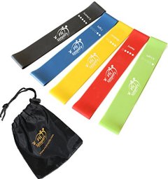 Fit Simplify Set of 5 Resistance Loop Exercise Bands