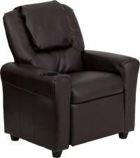 Flash Furniture Leather Kids Recliner